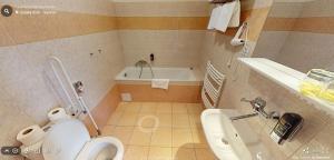 Koupelna v ubytování Hotel Selsky Dvur