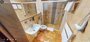 Koupelna v ubytování Hotel Selsky Dvur