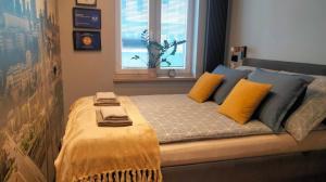 Postel nebo postele na pokoji v ubytování Apartament Podolszyce