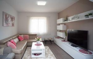 TV a/nebo společenská místnost v ubytování Holiday Home Leon