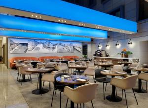 伦敦市政厅公园广场酒店餐厅或其他用餐的地方