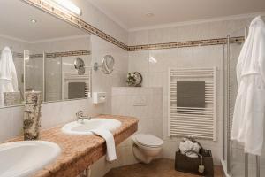 Koupelna v ubytování Biohotel Rastbichlhof