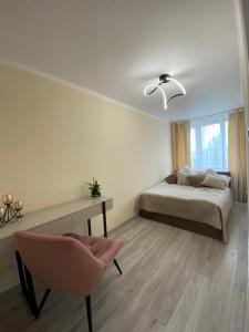 Krevet ili kreveti u jedinici u objektu CENTRAL Apartament Katowice/Spodek