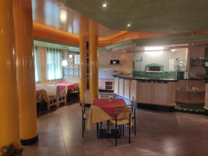 Kuhinja oz. manjša kuhinja v nastanitvi Albergo Al Trieste