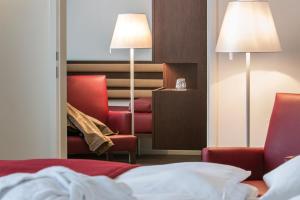 Posteľ alebo postele v izbe v ubytovaní Austria Trend Hotel beim Theresianum Wien