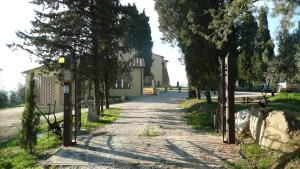 A garden outside Agriturismo Mercurio