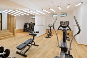 Fitness centrum a/nebo fitness zařízení v ubytování Austria Trend Hotel Maximilian