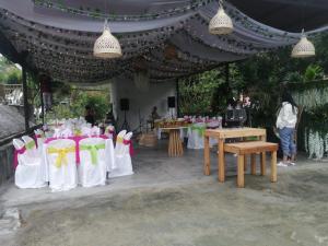 Restaurace v ubytování El Guadual Casa Campestre