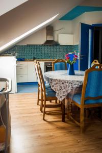 Köök või kööginurk majutusasutuses Apartmány Batelov