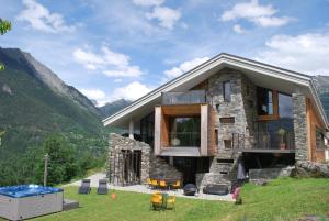 Nespecifikovaný výhled na hory nebo výhled na hory při pohledu z bed and breakfast