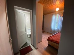 Postel nebo postele na pokoji v ubytování Aquarius
