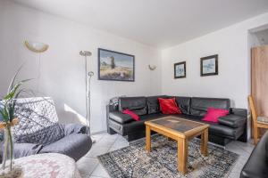 Posezení v ubytování Vakantiehuis Cerny Dul 259