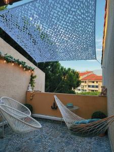 Fotografia z galérie ubytovania Appartement Vintage 90 m2 DUPLEX classé v destinácii Fréjus