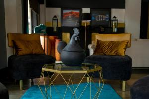 Posezení v ubytování Hotel Internacional