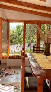 Predel za sedenje v nastanitvi Guest House Bashaj Village