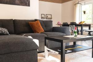 Posezení v ubytování Auszeit Altenhorst, Gartenferienwohnung