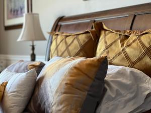 Letto o letti in una camera di Gîte du Caméléon