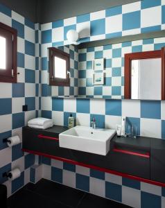Ванная комната в Alkistis Beach Hotel - Adults Only