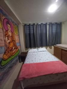 Krevet ili kreveti u jedinici u okviru objekta Hostel Trilhas e Rotas - a 150m da Avenida Paulista