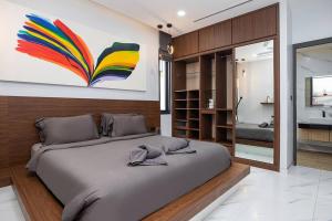 Postel nebo postele na pokoji v ubytování Villa Brianna Luxuria 4 - Rawai + 29 fotografií