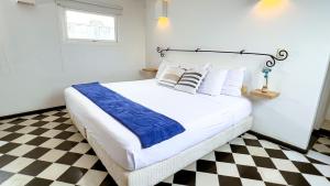 En eller flere senge i et værelse på Casa colonial en el centro histórico + 27 billeder