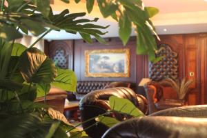 O zonă de relaxare la Tourist Hotel
