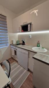 Dapur atau dapur kecil di Anida Holiday Home