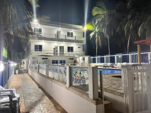 Balkón nebo terasa v ubytování Hotel Playarena