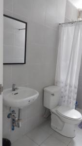 Koupelna v ubytování Maria Cristesa Condotel