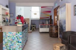 A kitchen or kitchenette at Locanda Villa Fiori