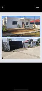 dos fotos de una casa y un edificio en Capinahan Guest House 