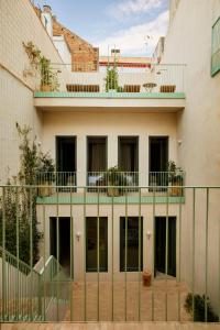 Balkon lub taras w obiekcie BOSCOS APARTMENTs
