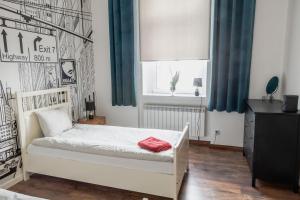 Posteľ alebo postele v izbe v ubytovaní Atelier Hostel