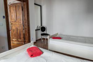 Posteľ alebo postele v izbe v ubytovaní Atelier Hostel