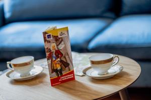 Príslušenstvo na prípravu kávy alebo čaju v ubytovaní Atelier Hostel