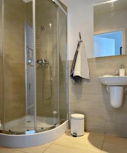 Kúpeľňa v ubytovaní Glam House Apartments