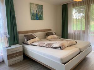 Postel nebo postele na pokoji v ubytování Haus Rubin