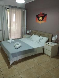 Кровать или кровати в номере The Hammam Guest House