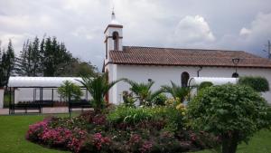 Zahrada ubytování Hostal el Parque Tababela
