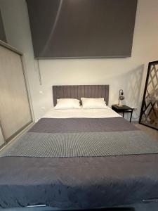 雅典的住宿－Elegant Escapes 5，一间卧室,卧室内配有一张大床