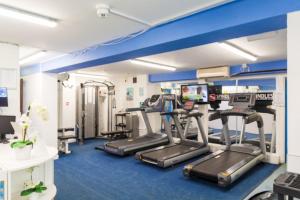 Fitness centrum a/nebo fitness zařízení v ubytování The Waterside + 37 fotografií