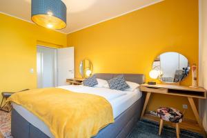 Postel nebo postele na pokoji v ubytování Apartment "Deluxe" Innsbruck - Mutters