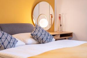 Postel nebo postele na pokoji v ubytování Apartment "Deluxe" Innsbruck - Mutters