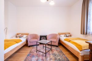 Postel nebo postele na pokoji v ubytování Apartment "Deluxe" Innsbruck - Mutters