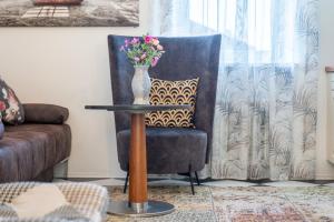 Posezení v ubytování Apartment "Deluxe" Innsbruck - Mutters