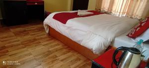 Katil atau katil-katil dalam bilik di Hotel Plaza Nepal