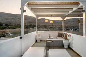 Posezení v ubytování Thalassa Luxury Studios Lindos