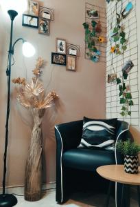 Posezení v ubytování Mini House Volos