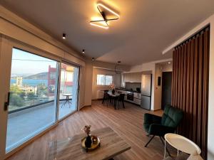 Elia Luxury Residence的休息区