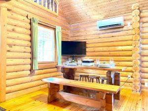 Een TV en/of entertainmentcenter bij on a journey 千葉 九十九里
